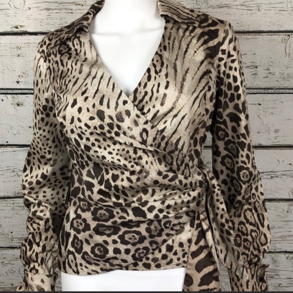 Jones New York Wrap Top